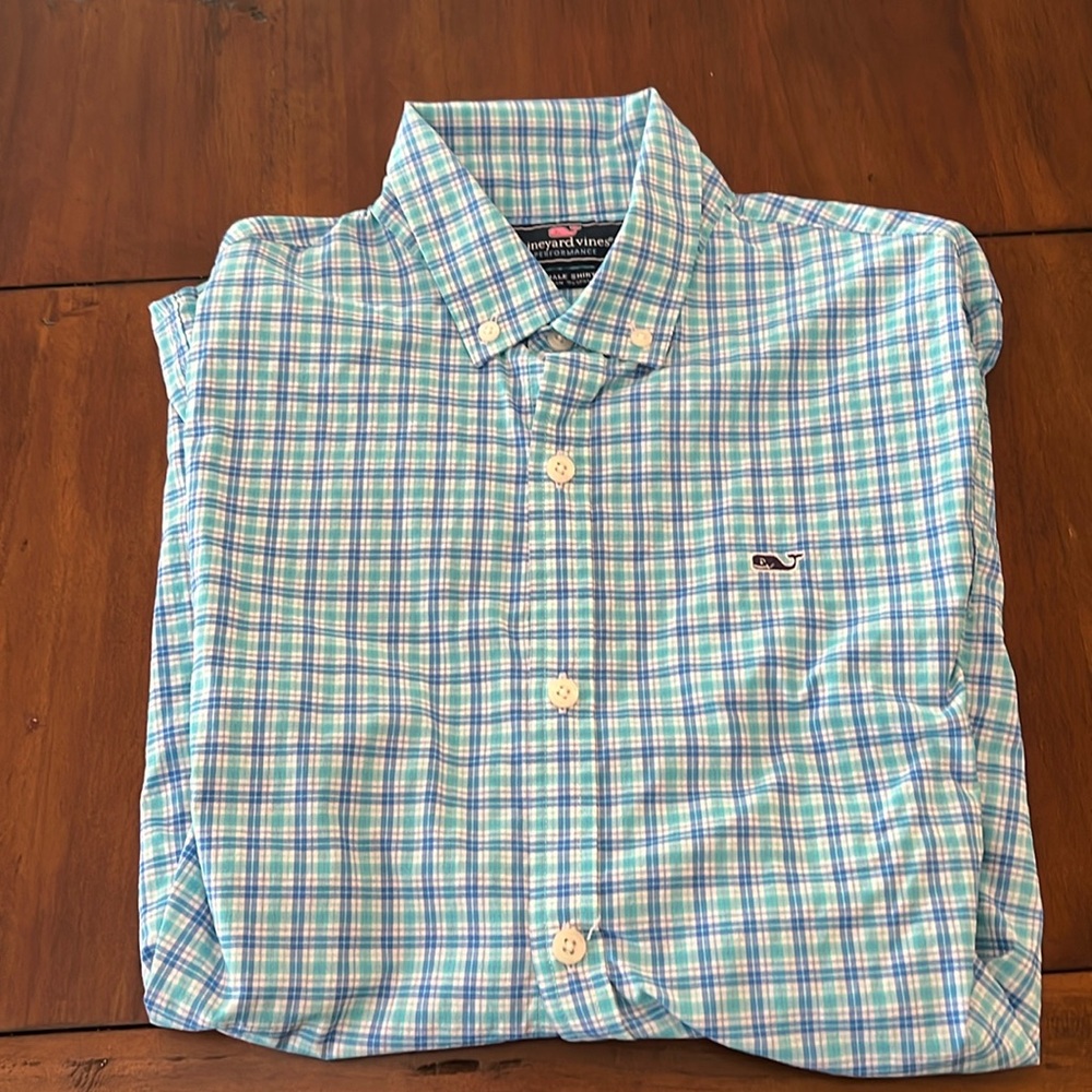 Vineyard Vines Boys Long Sleeve Whale Shirt